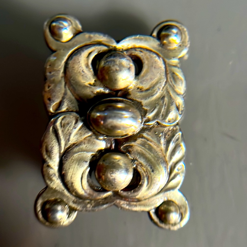 Vtg 1940's Norseland Coro Sterling Silver Pin Brooch